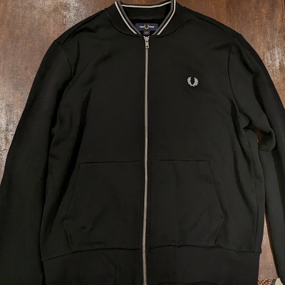 Fred perry athletic bomber jacket